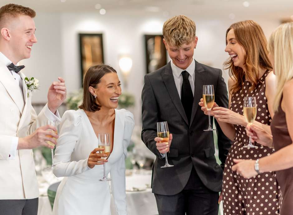 Drinks reception at The Barnstaple Hotel