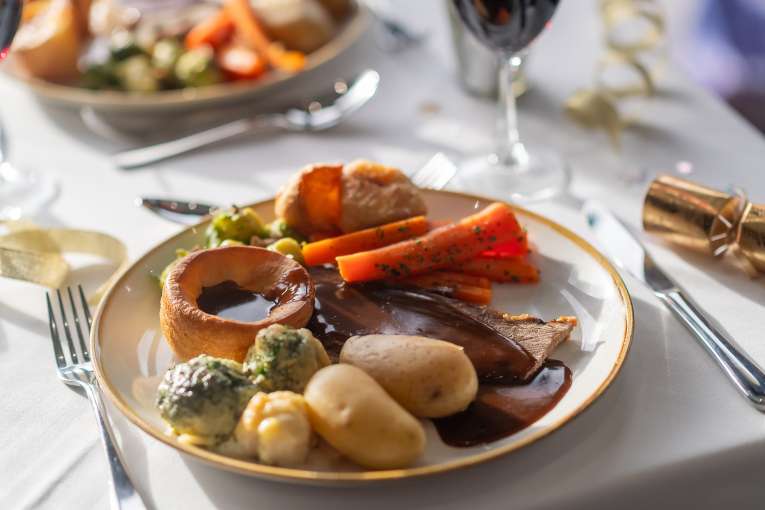 Christmas carvery at the Barnstaple Hotel