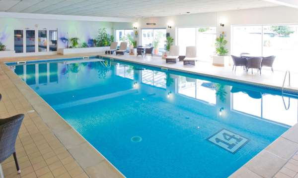 Barnstaple Hotel Indoor Swimming Pool and Seating