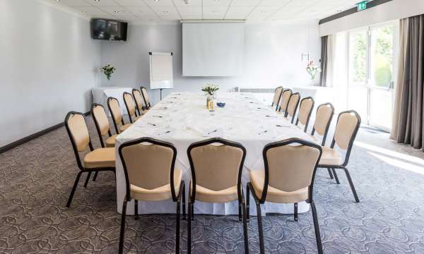 Barnstaple Hotel Ashford Suite Conference Boardroom Setup