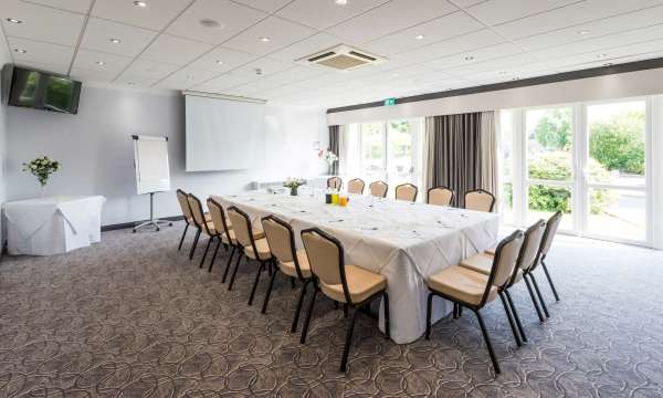 Barnstaple Hotel Ashford Suite Conference Boardroom Setup