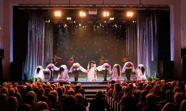 audience watching theatre production