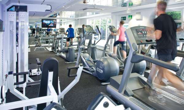 Gym equipment at The Barnstaple Hotel