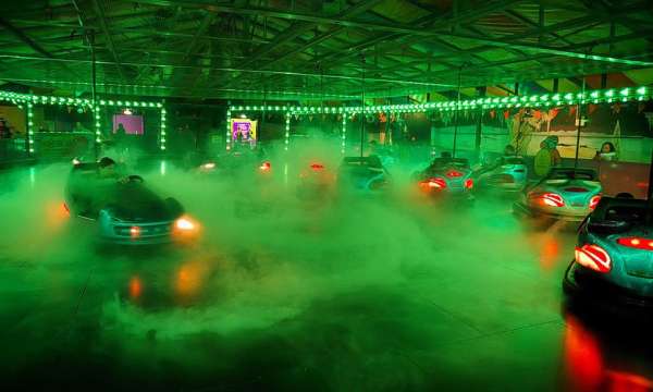 Spooky Dodgems at The Milky Way Adventure Park
