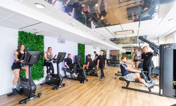 Gym equipment at The Barnstaple Hotel