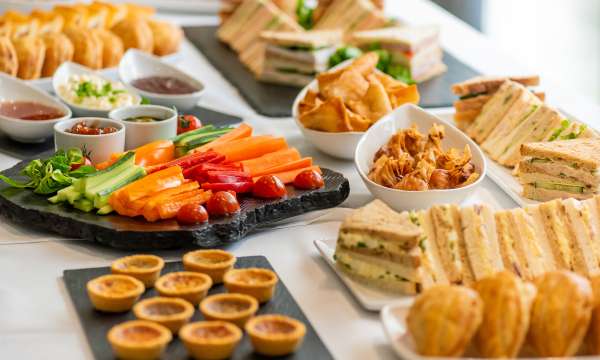 Buffet selection at The Barnstaple Hotel 