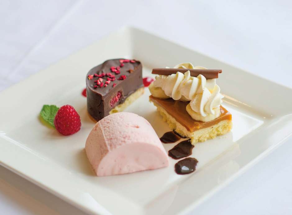 Barnstaple Hotel Dining Desserts in Restaurant