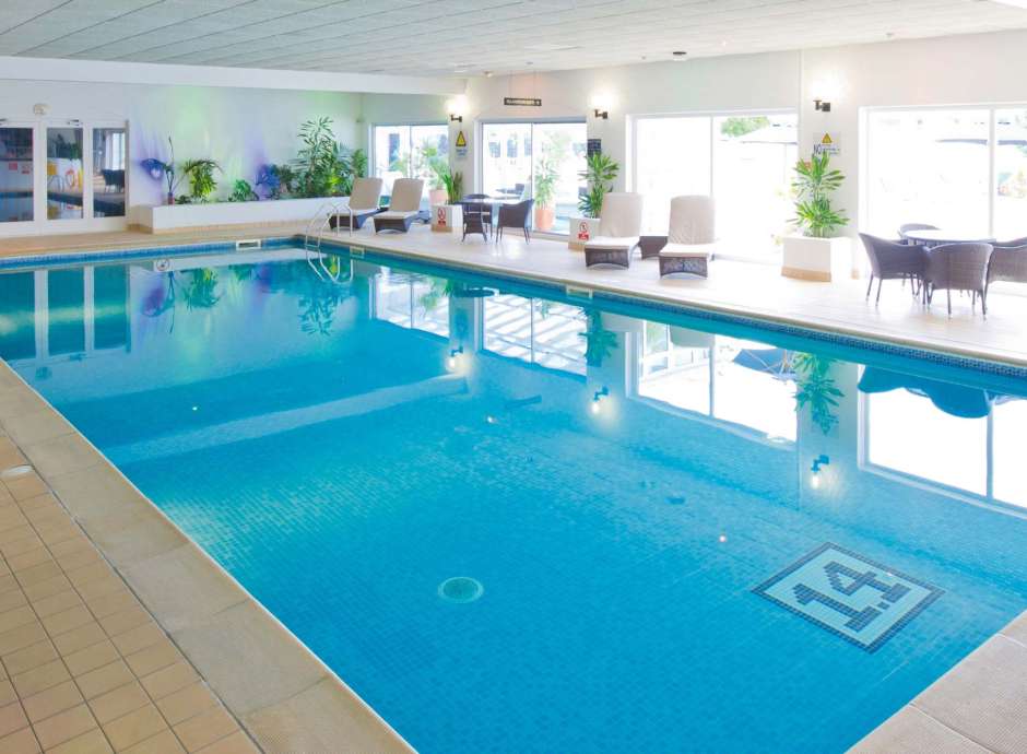 Barnstaple Hotel Indoor Swimming Pool and Seating