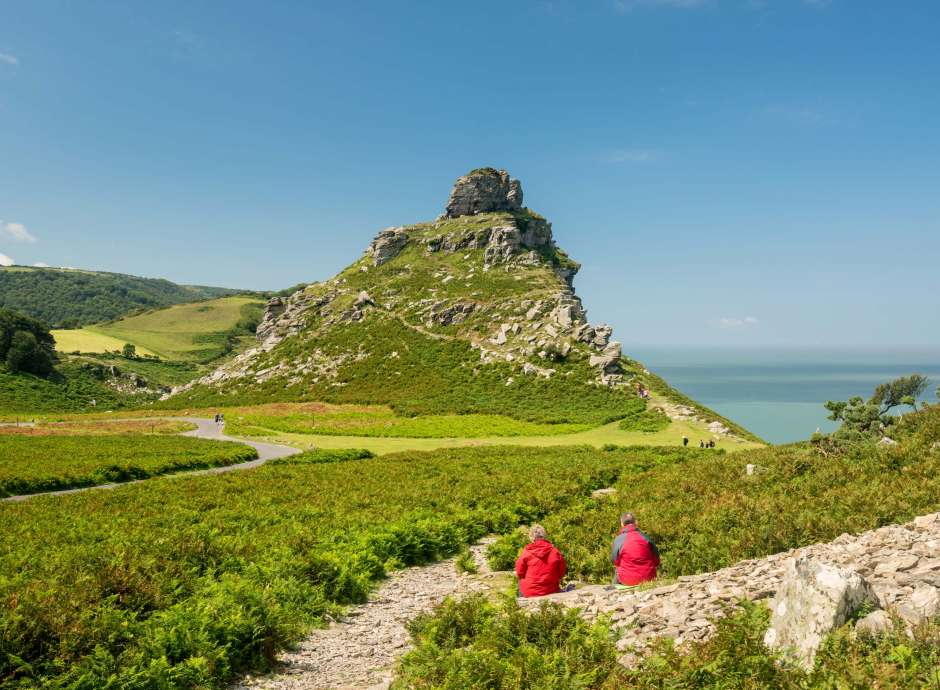 Valley of the Rocks Near Lynton North Devon