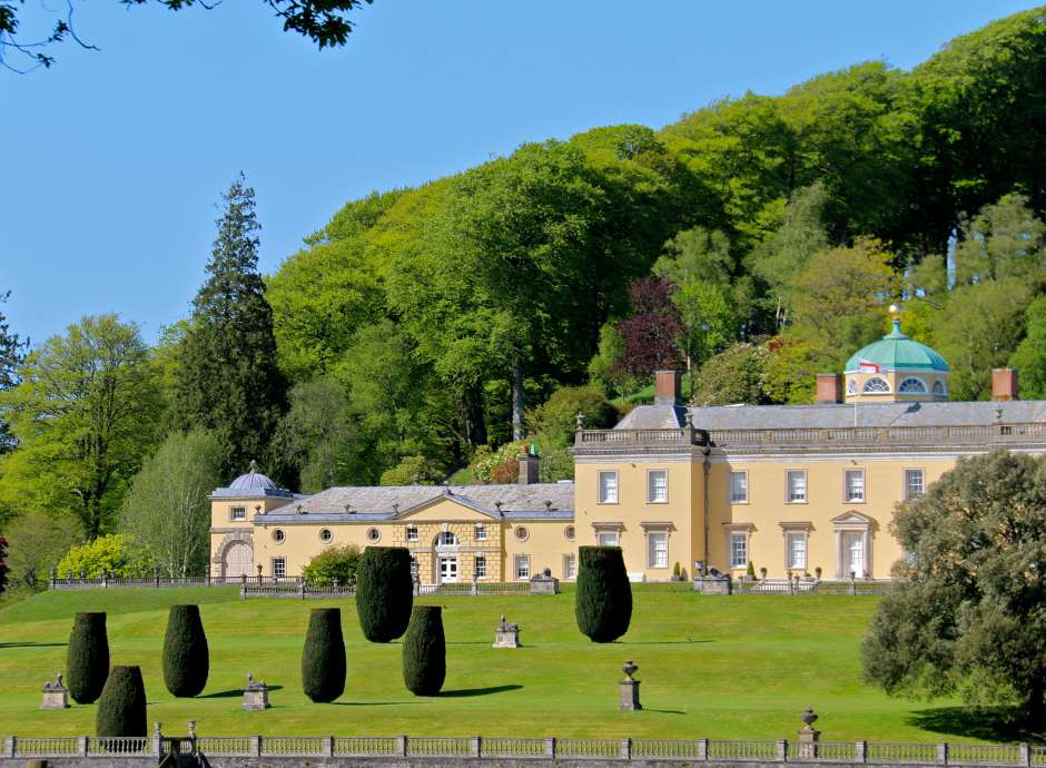 castle hill gardens in north devon